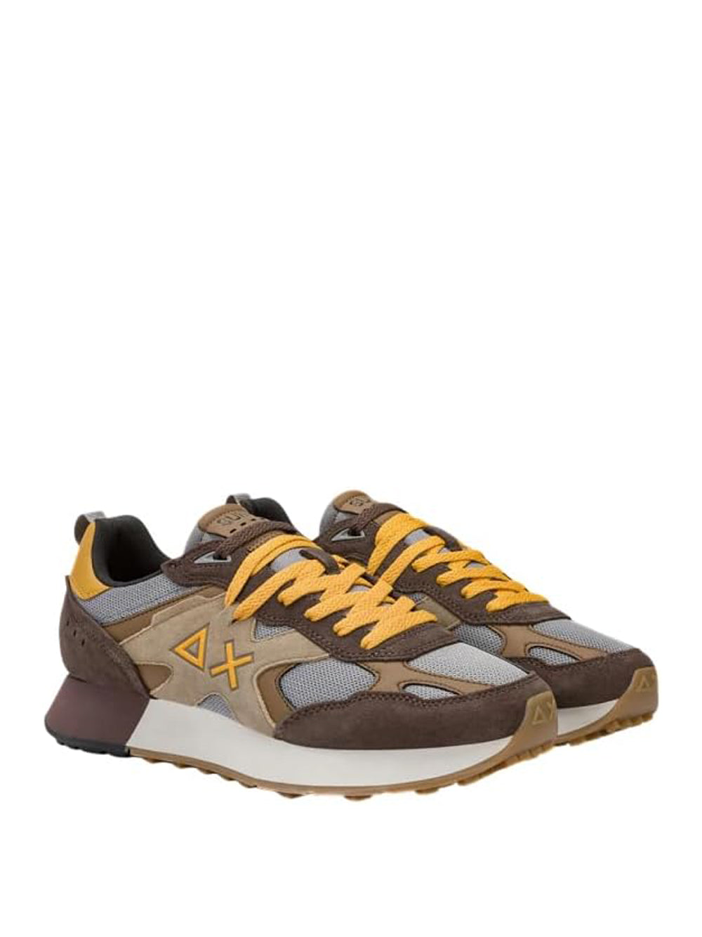 SUN68 Sneakers Uomo - Marrone modello Z45116