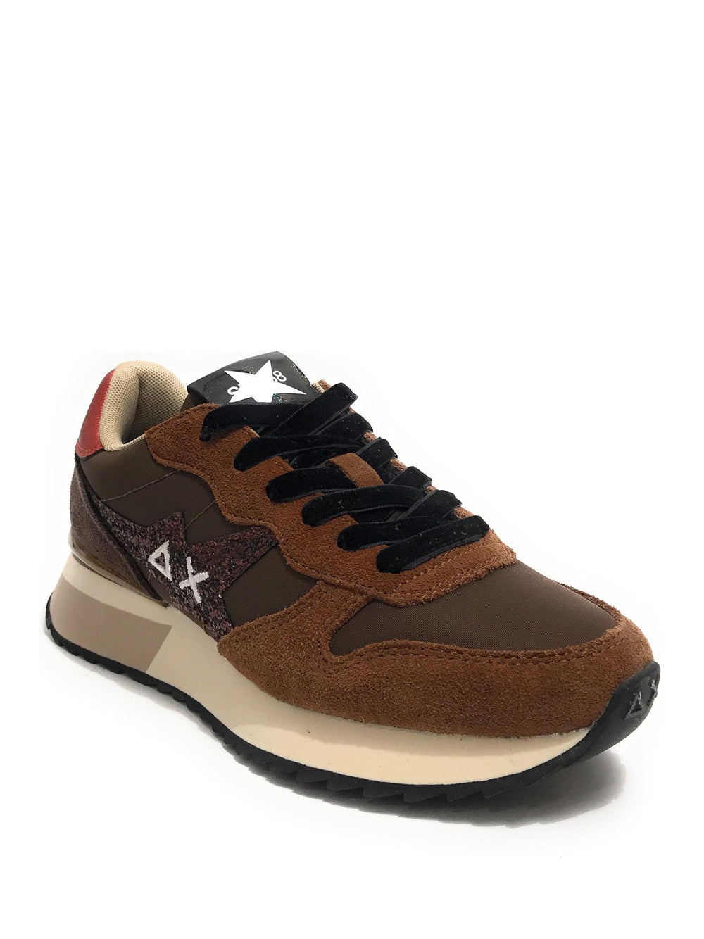 SUN68 Sneakers Donna - Marrone modello Z45217