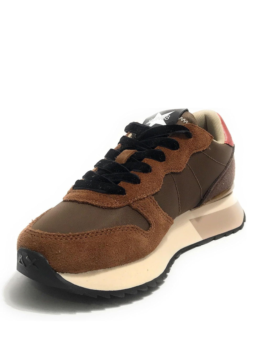 SUN68 Sneakers Donna - Marrone modello Z45217