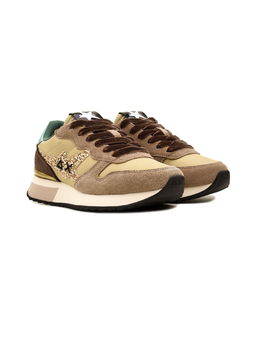 SUN68 Sneakers Donna - Beige modello Z45217