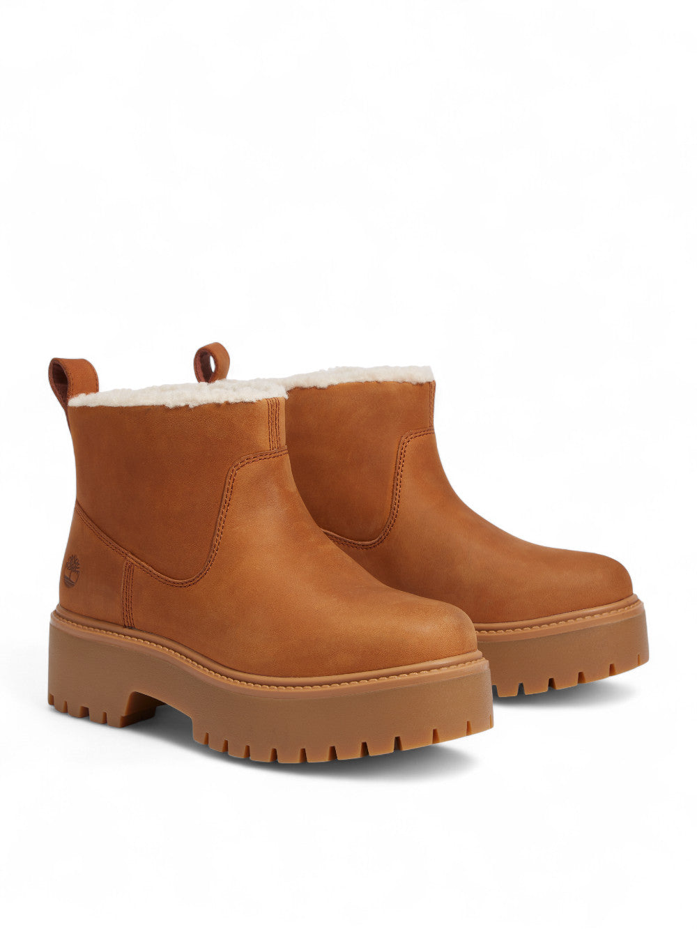 TIMBERLAND Stivaletti platform Donna - Marrone modello TB0A283G