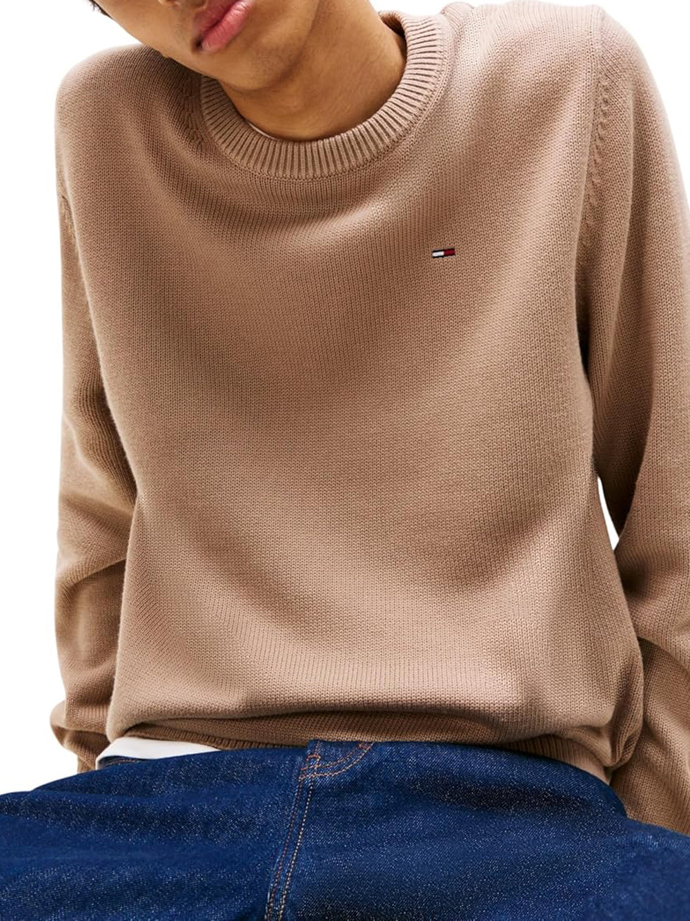 TOMMY HILFIGER Maglione Uomo - Marrone modello DM0DM21787