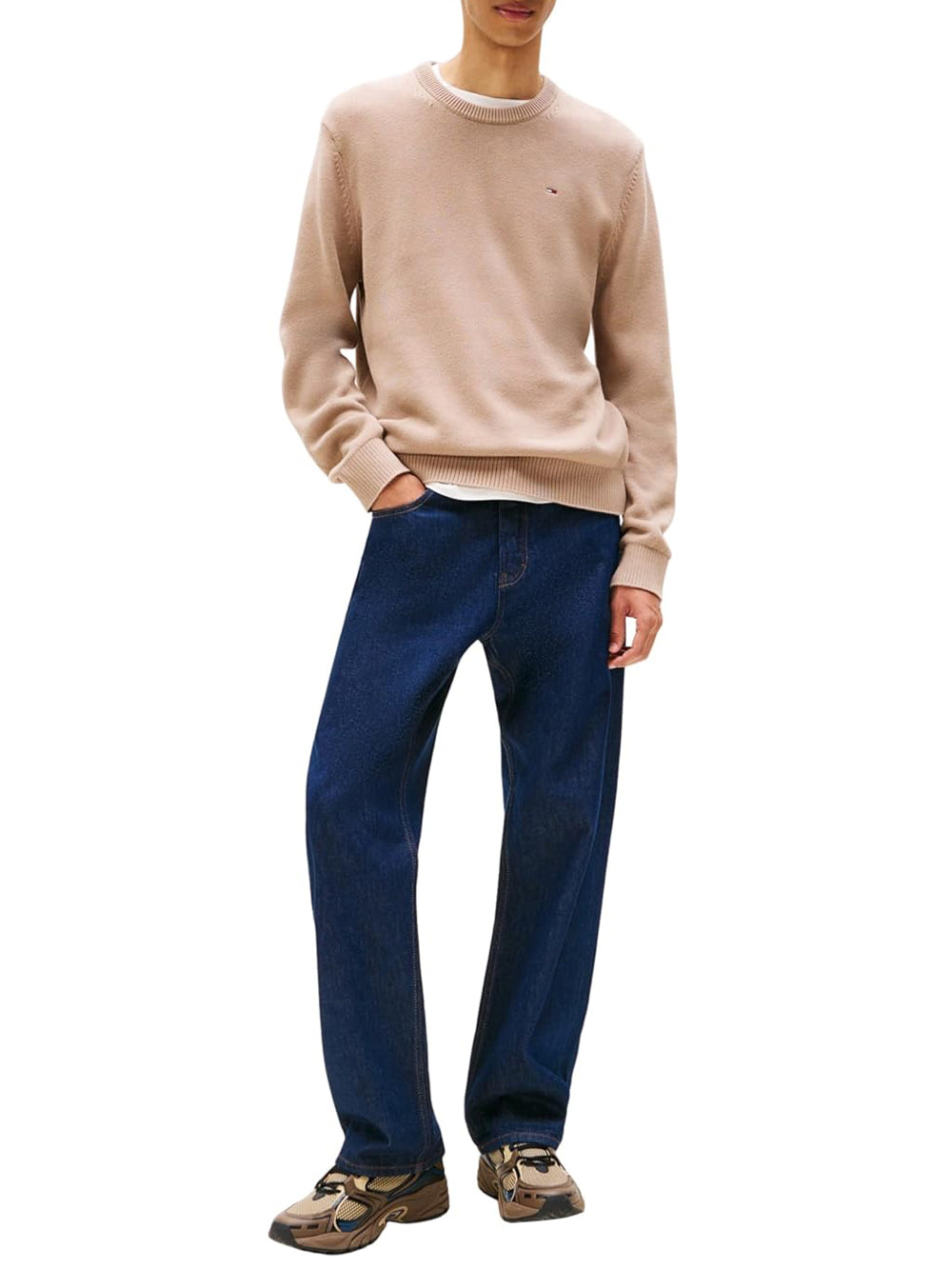 TOMMY HILFIGER Maglione Uomo - Marrone modello DM0DM21787