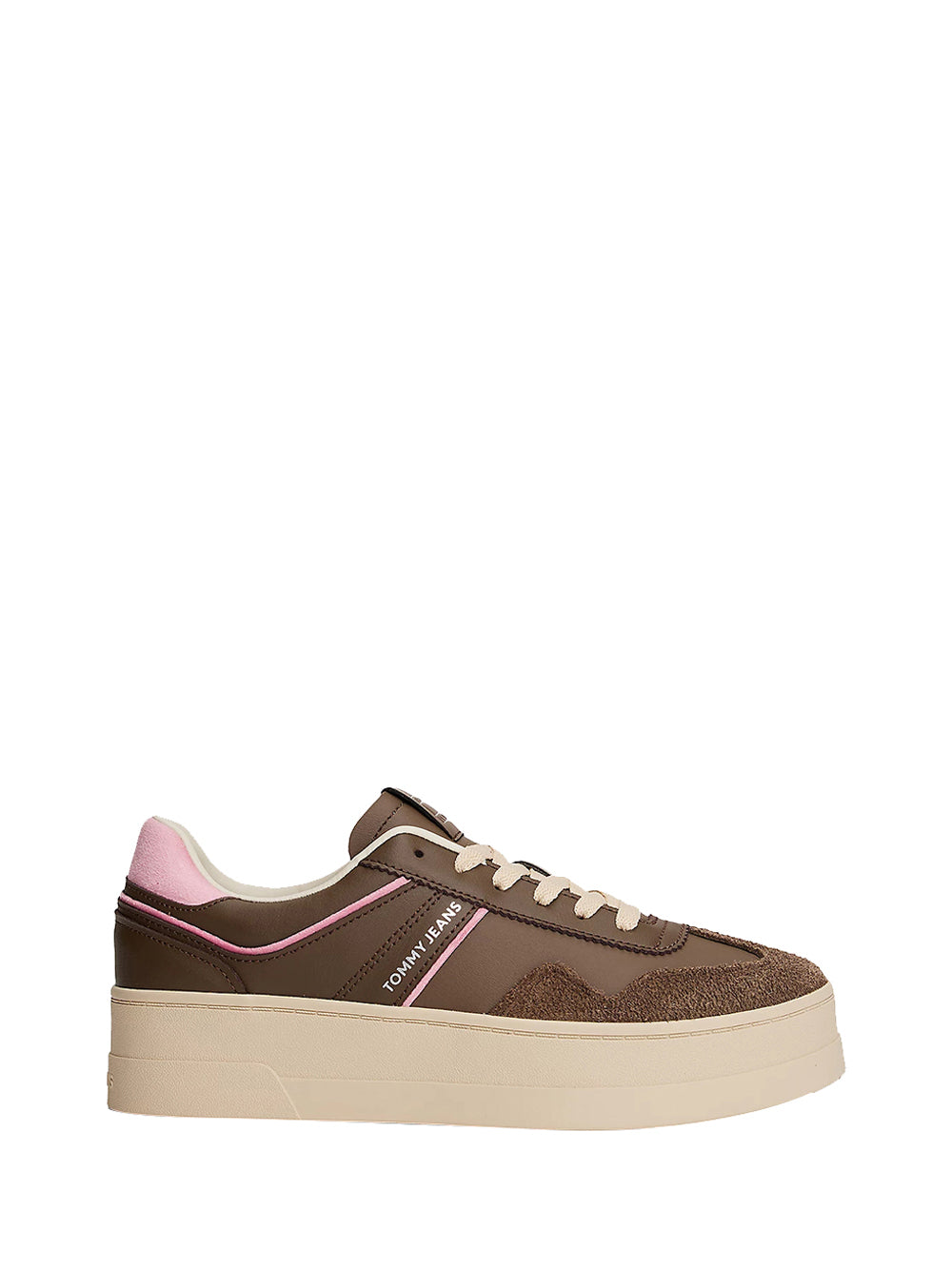 TOMMY HILFIGER Sneakers platform Donna - Marrone modello EN0EN02902