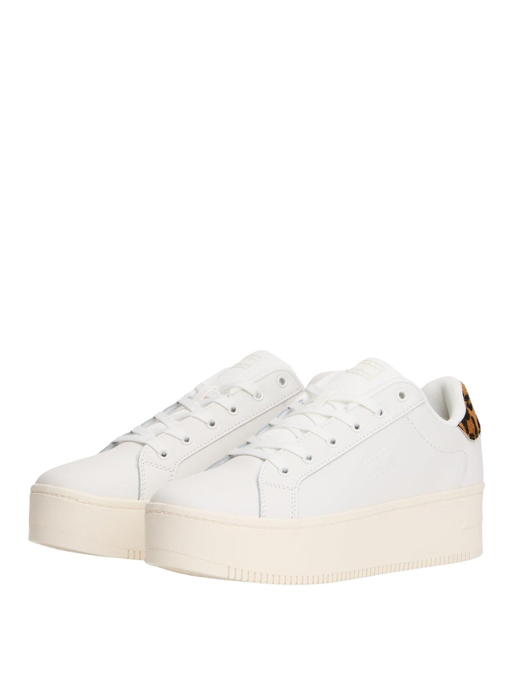 TOMMY HILFIGER Sneakers platform Donna - Bianco modello EN0EN02930
