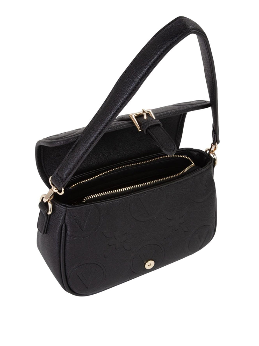 VALENTINO Borsa a Spalla logato Donna - Nero modello VBS8ZG09