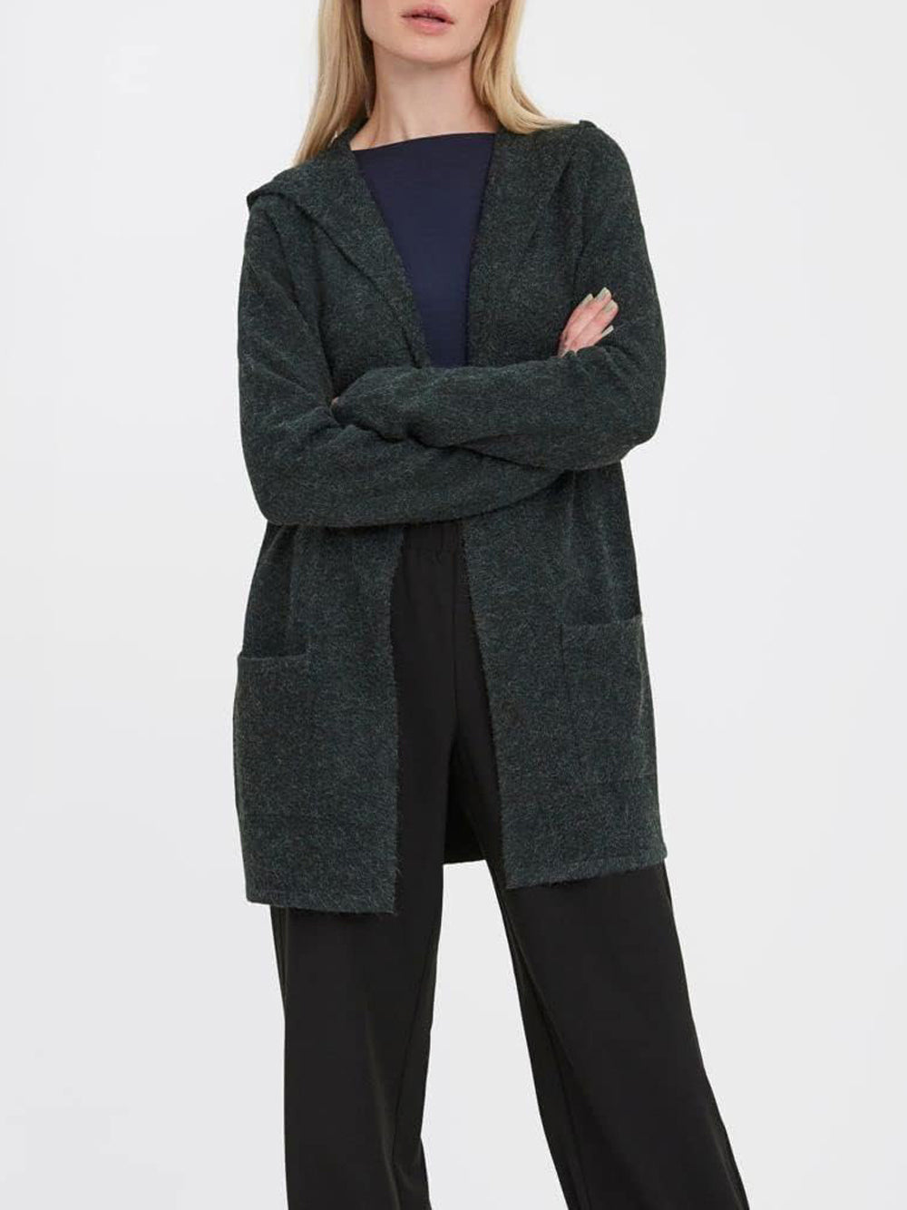 VERO MODA Cardigan Donna - Verde modello 10235948