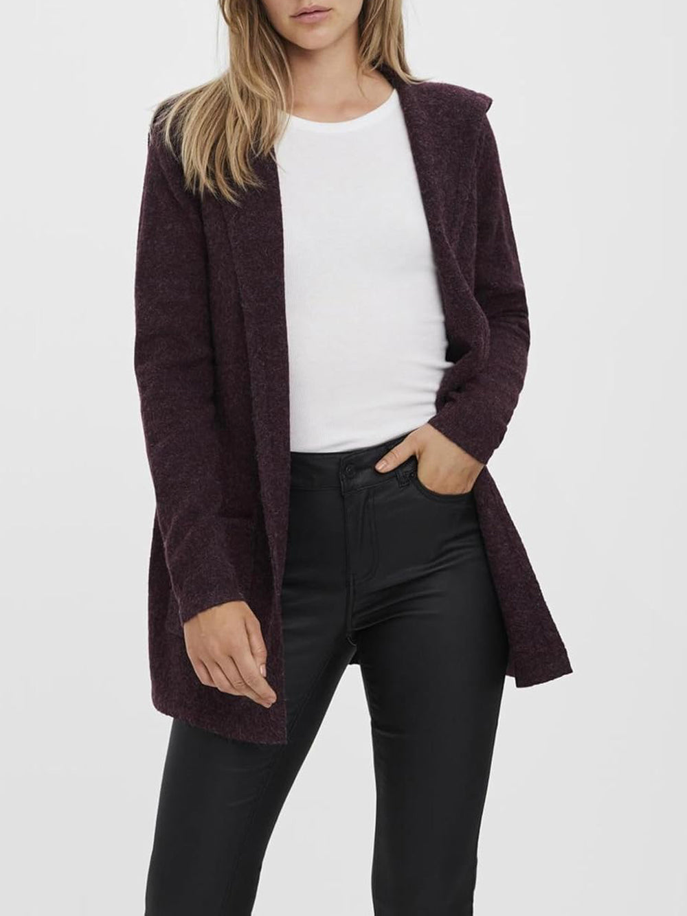VERO MODA Cardigan Donna - Viola modello 10235948