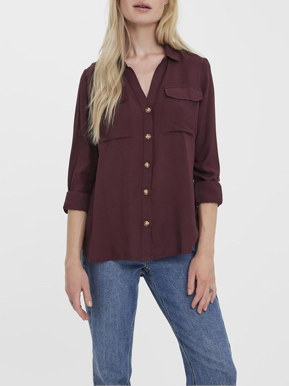 VERO MODA Camicia Donna - Viola modello 10275283