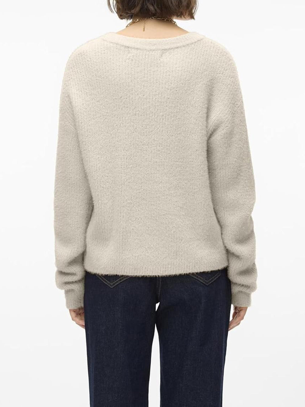 VERO MODA Maglione Donna - Grigio modello 10310876