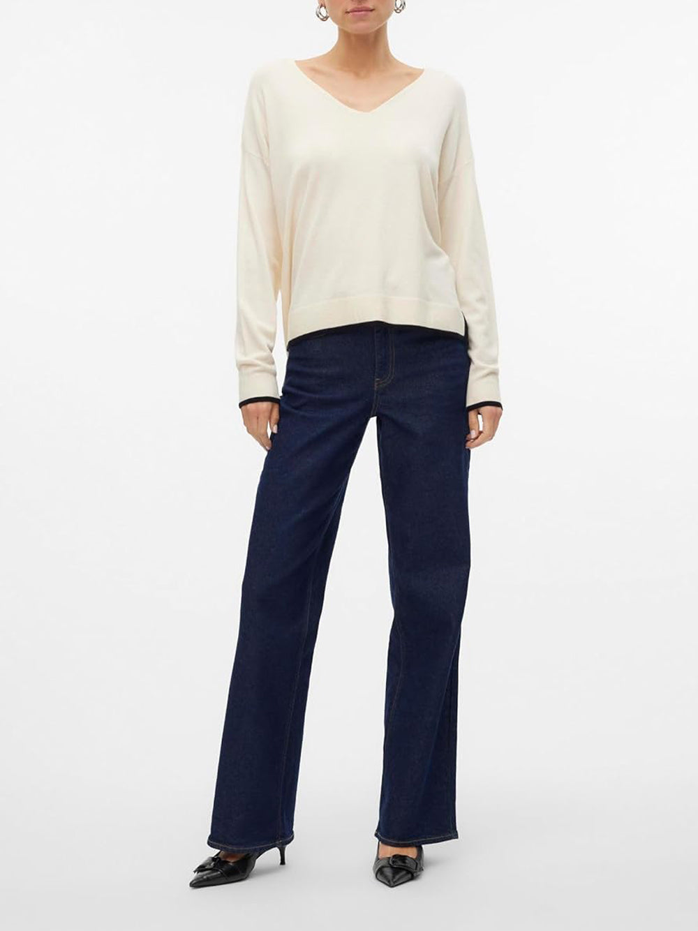 VERO MODA Maglione Donna - Grigio modello 10311090