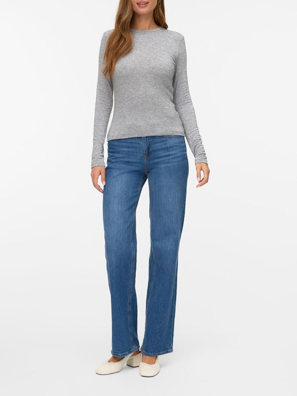 VERO MODA Maglia Donna - Grigio modello 10316360
