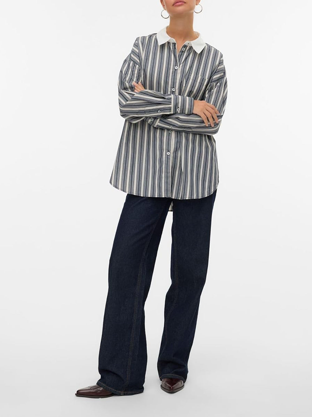 VERO MODA Camicia Donna - Blu modello 10326180