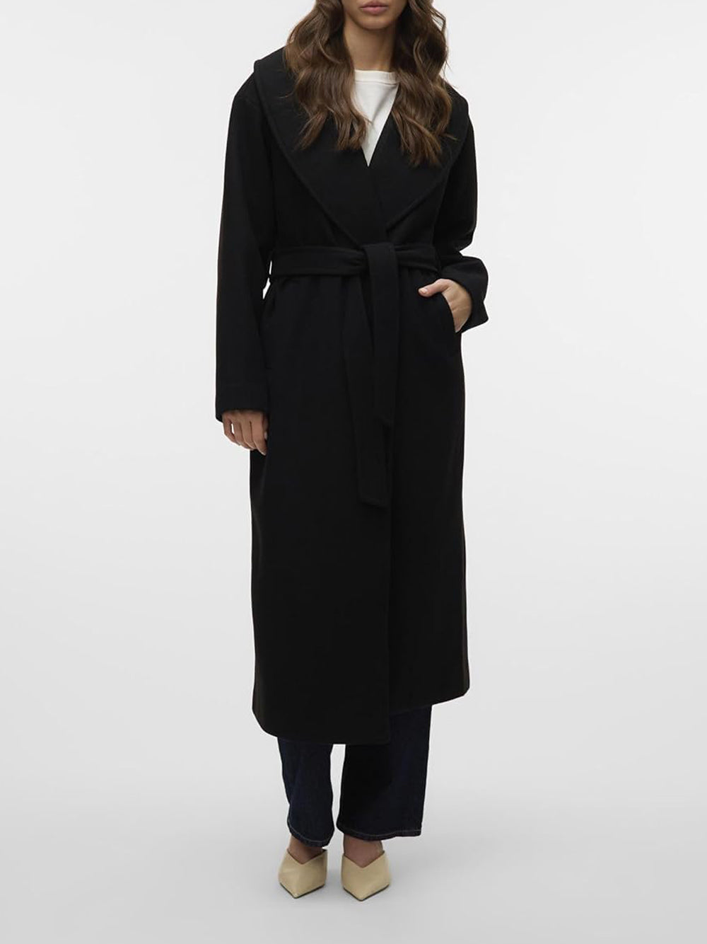 VERO MODA Cappotto Donna - Nero modello 10330238