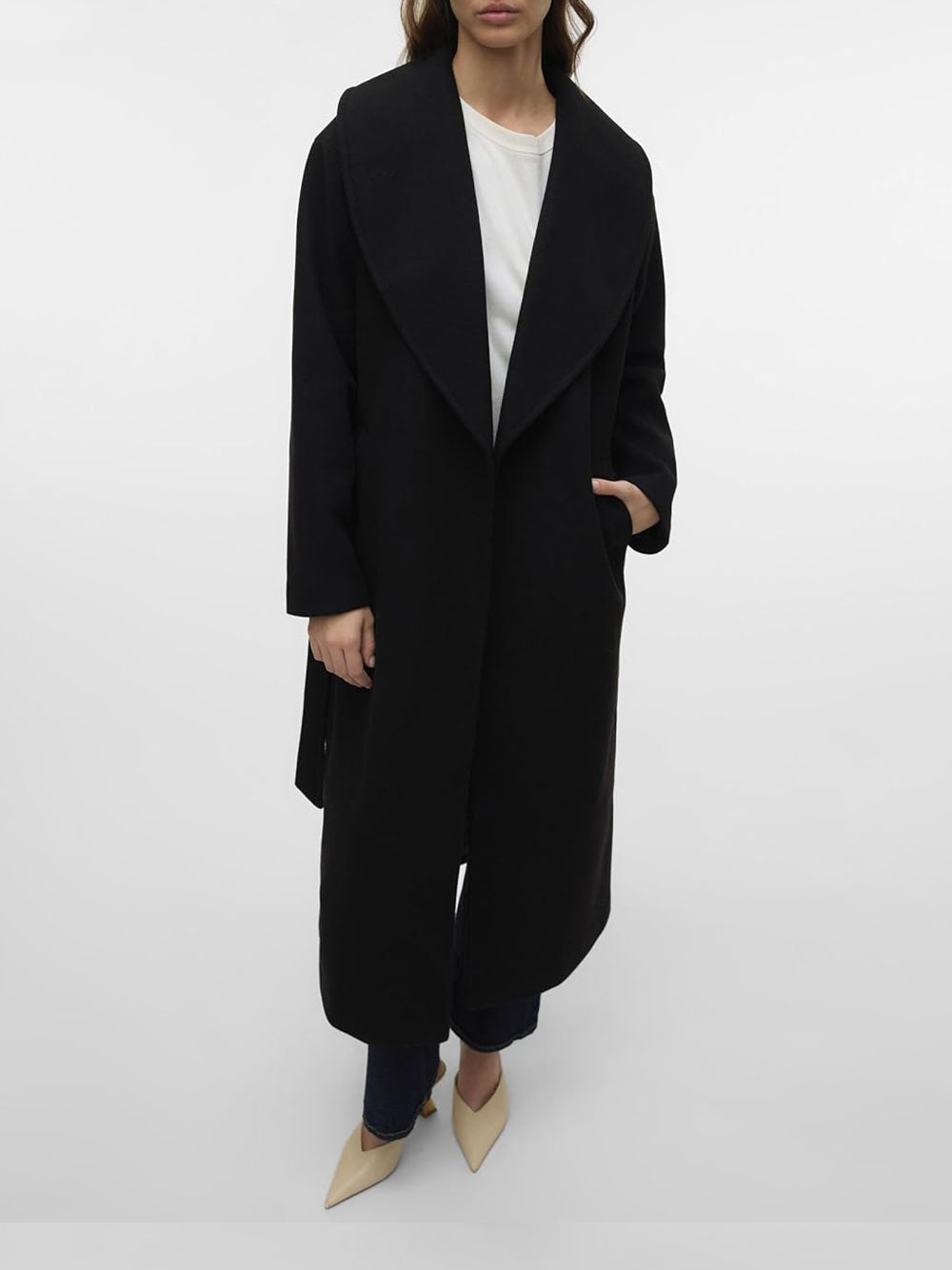 VERO MODA Cappotto Donna - Nero modello 10330238