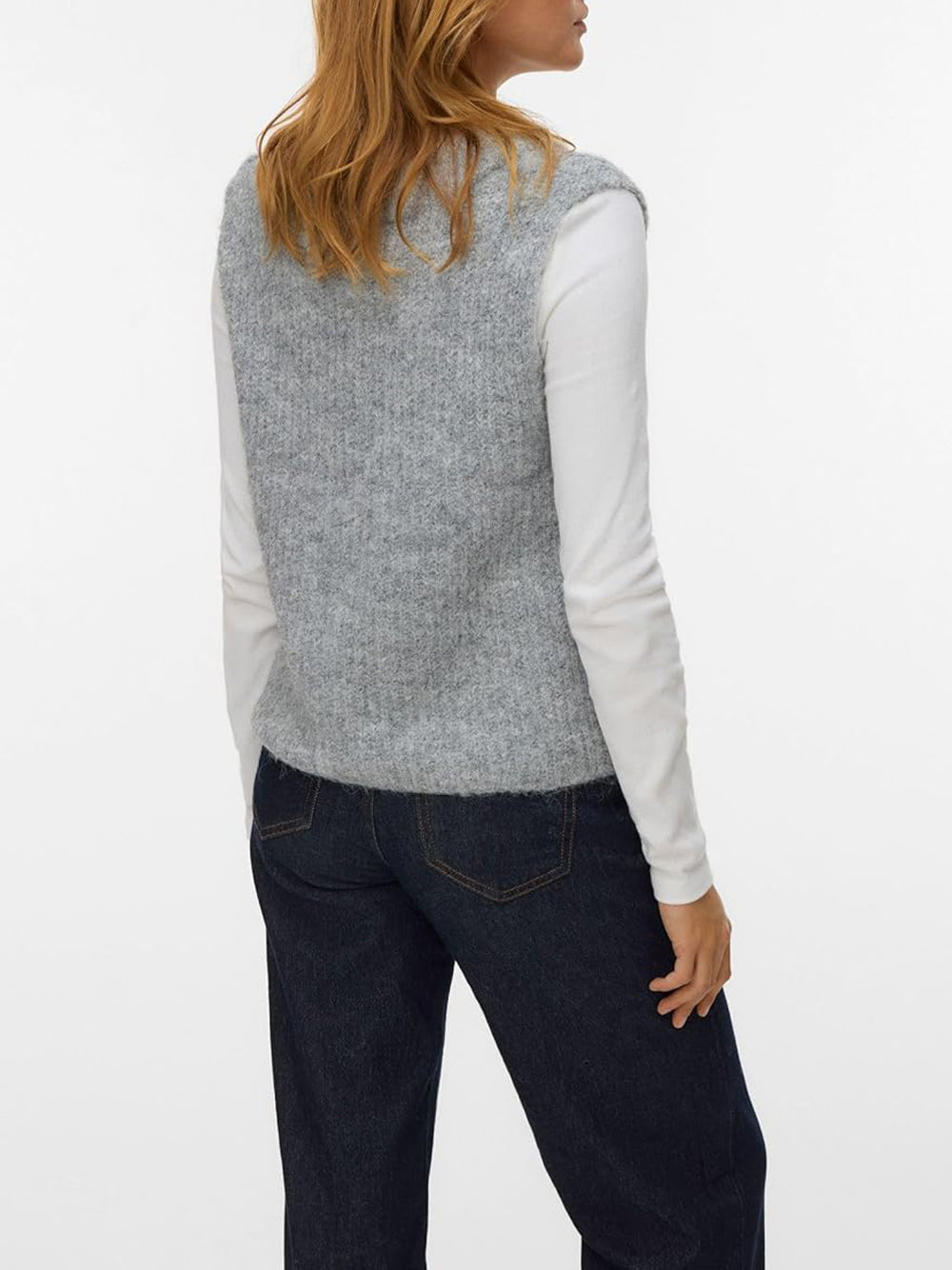 VERO MODA Maglione Donna - Grigio modello 10339078