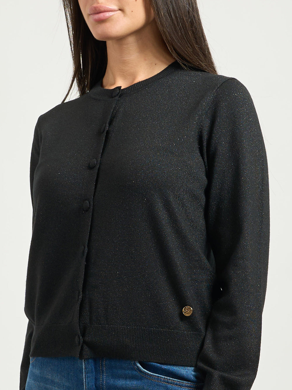 YES ZEE Cardigan Donna - Nero modello M001BL00