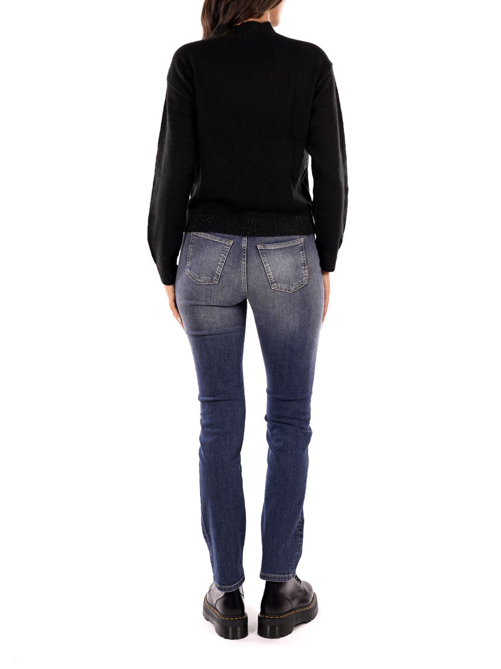 YES ZEE Maglione Donna - Nero modello M003BT00