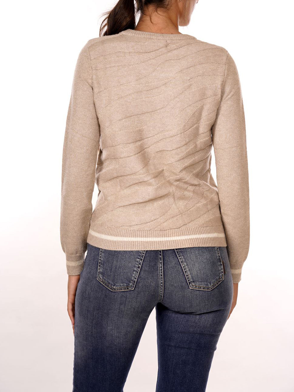 YES ZEE Maglione Donna - Beige modello M011BI00