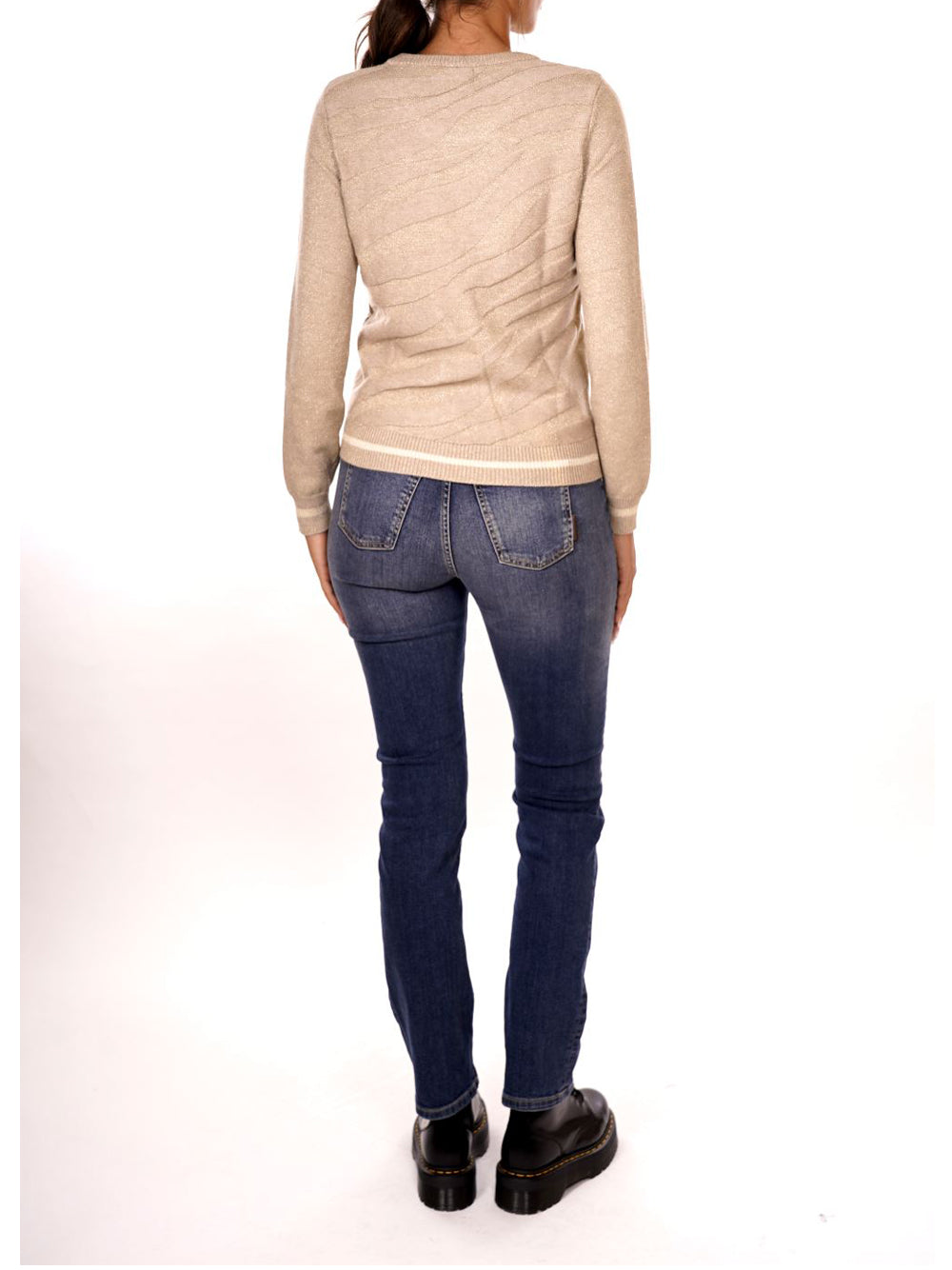YES ZEE Maglione Donna - Beige modello M011BI00