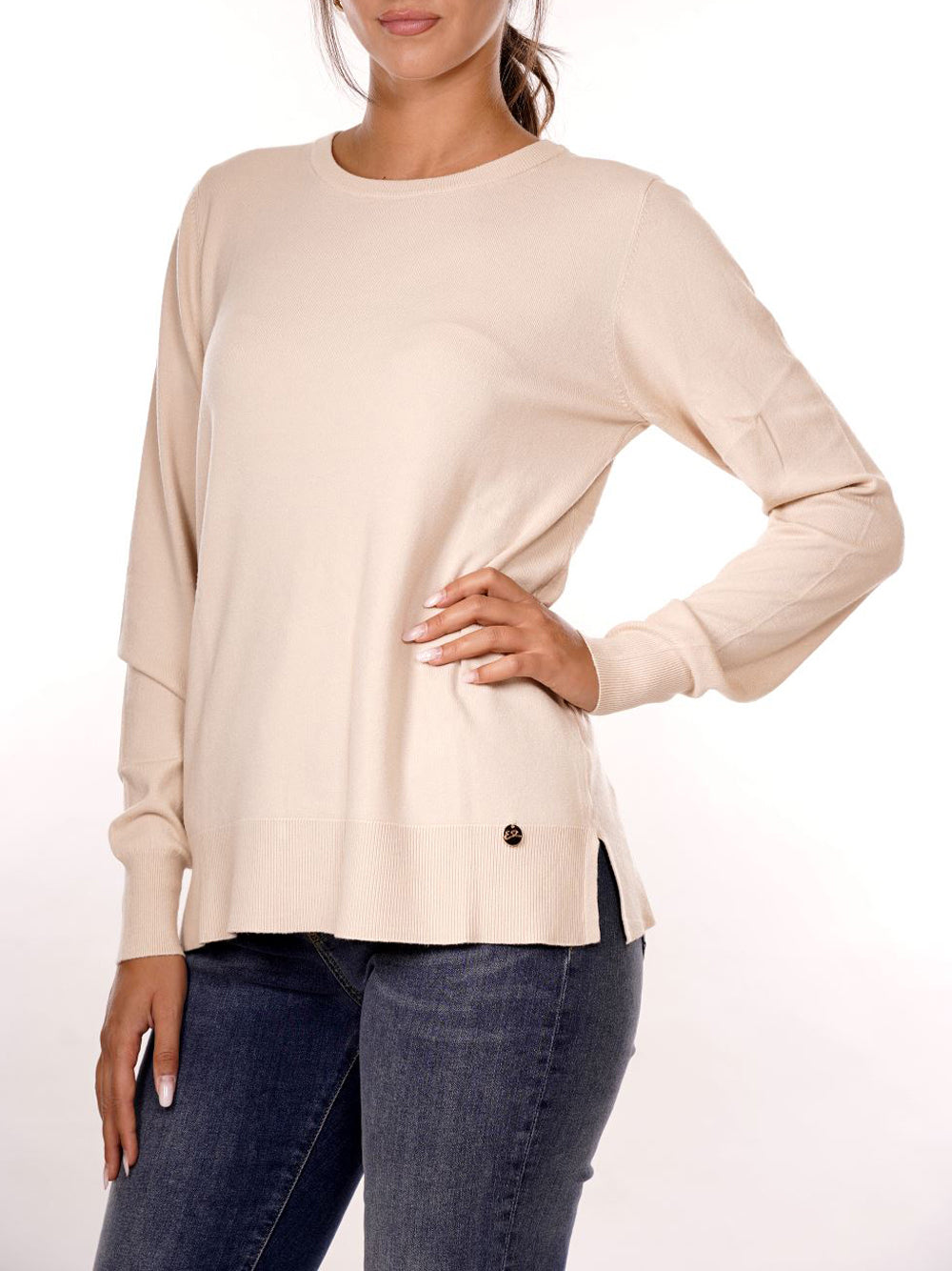 YES ZEE Maglione Donna - Beige modello M052RU00