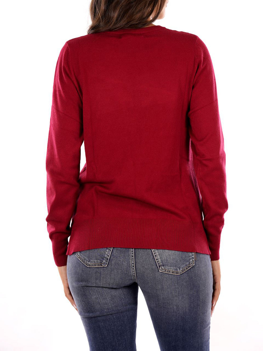 YES ZEE Maglione Donna - Rosso modello M052RU00