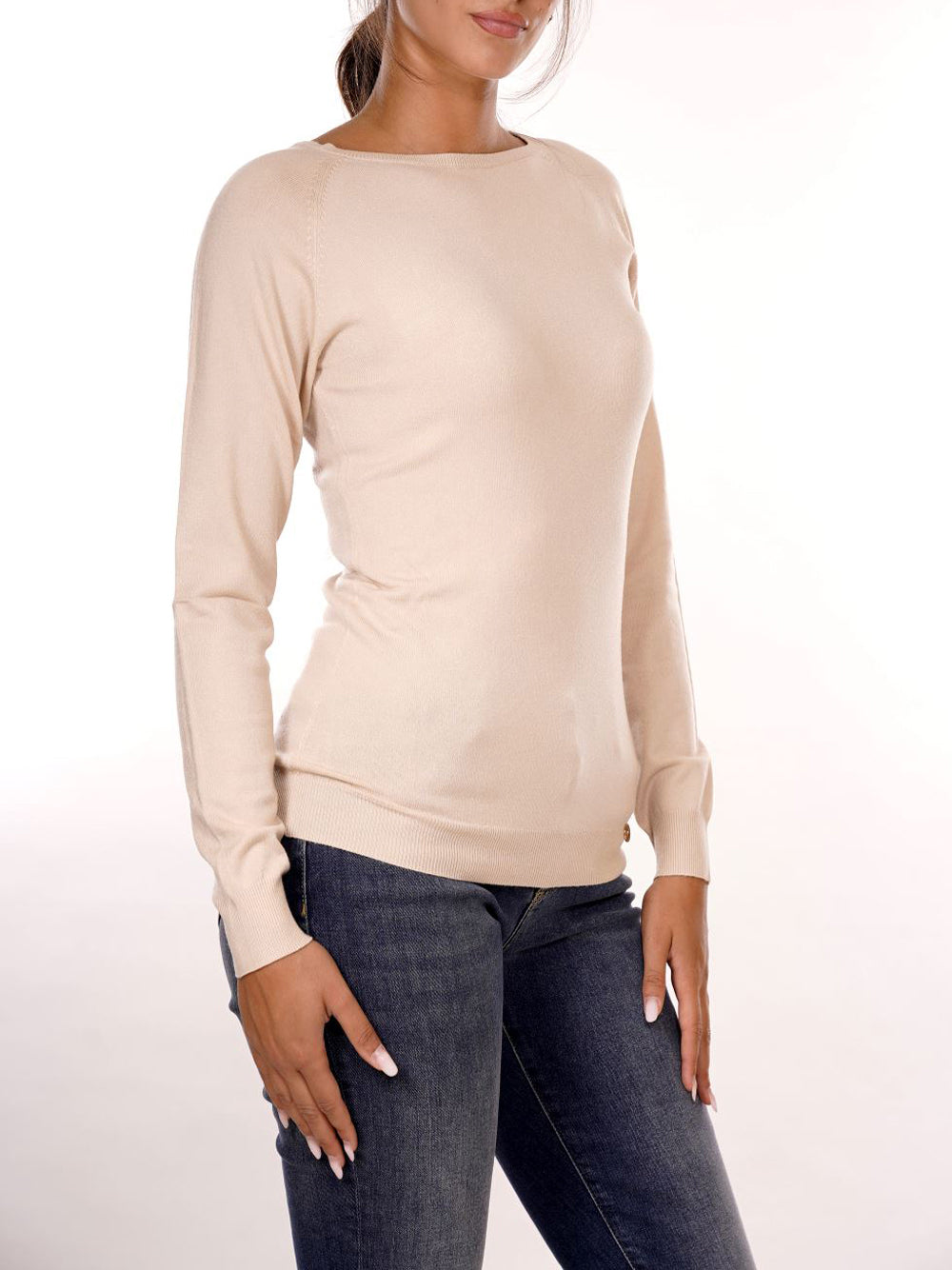 YES ZEE Maglione Donna - Beige modello M053RU00