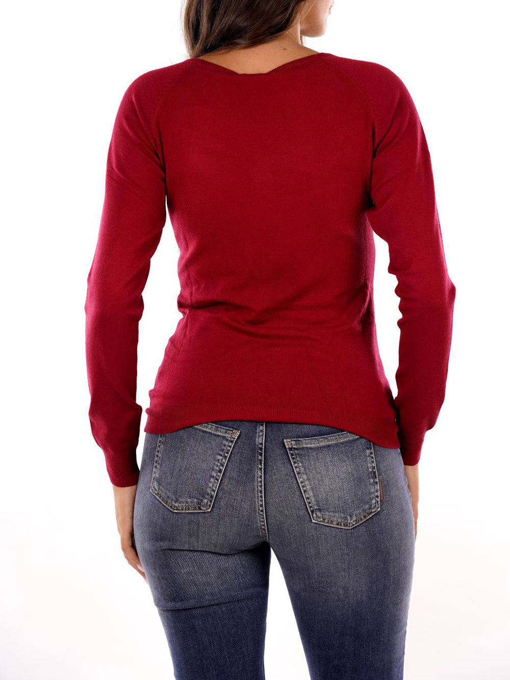 YES ZEE Maglione Donna - Rosso modello M053RU00