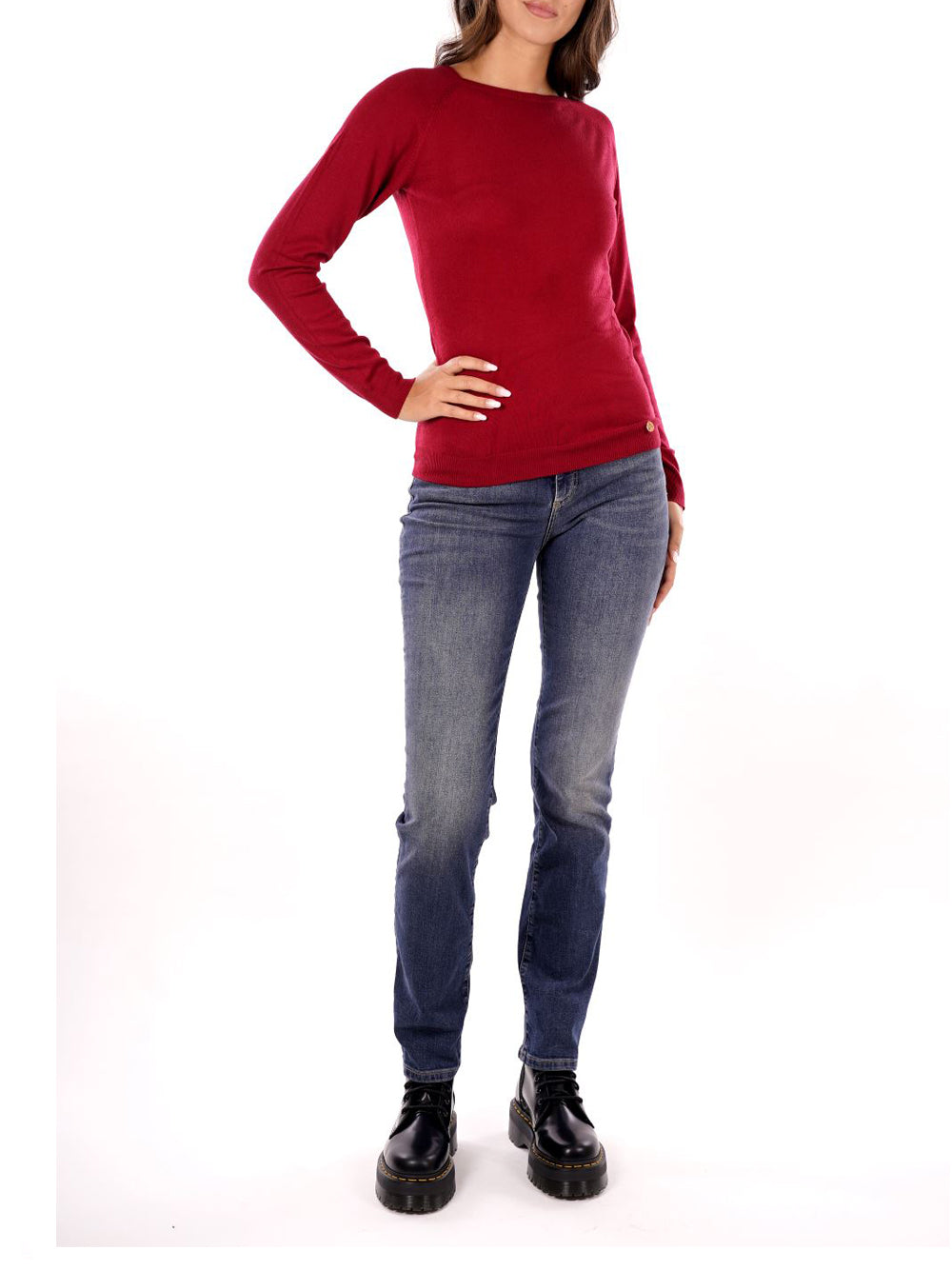 YES ZEE Maglione Donna - Rosso modello M053RU00