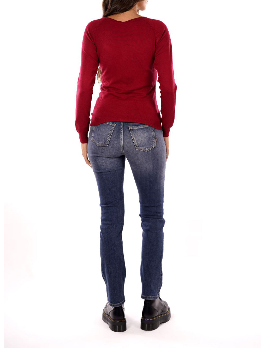 YES ZEE Maglione Donna - Rosso modello M053RU00