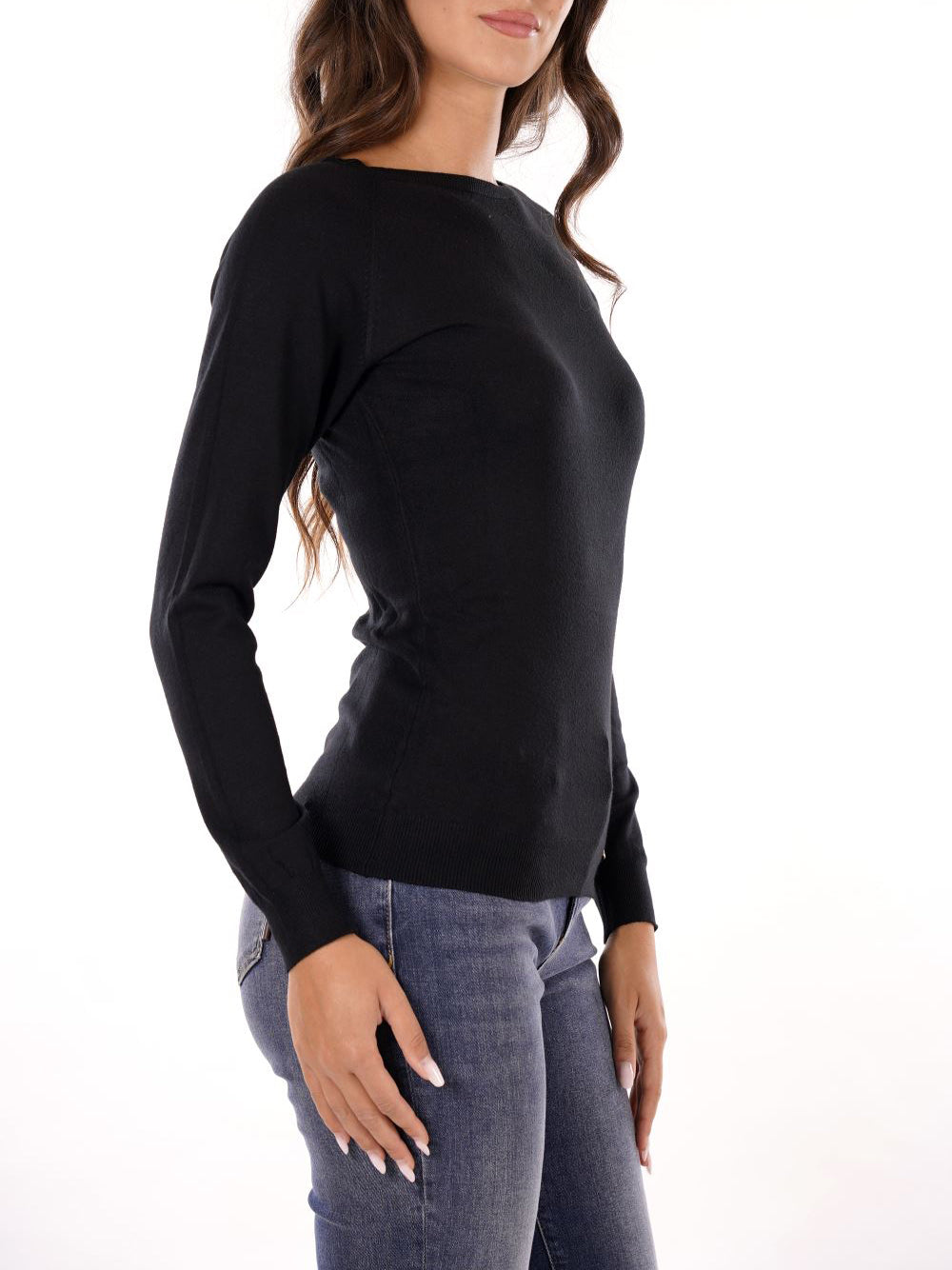 YES ZEE Maglione Donna - Nero modello M053RU00