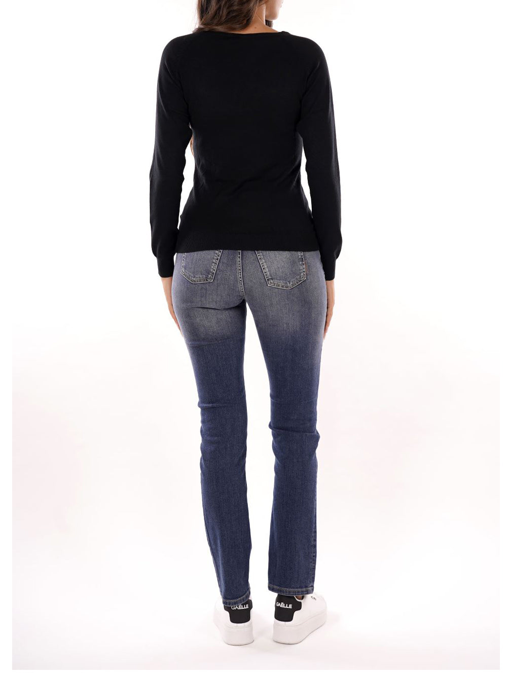 YES ZEE Maglione Donna - Nero modello M053RU00