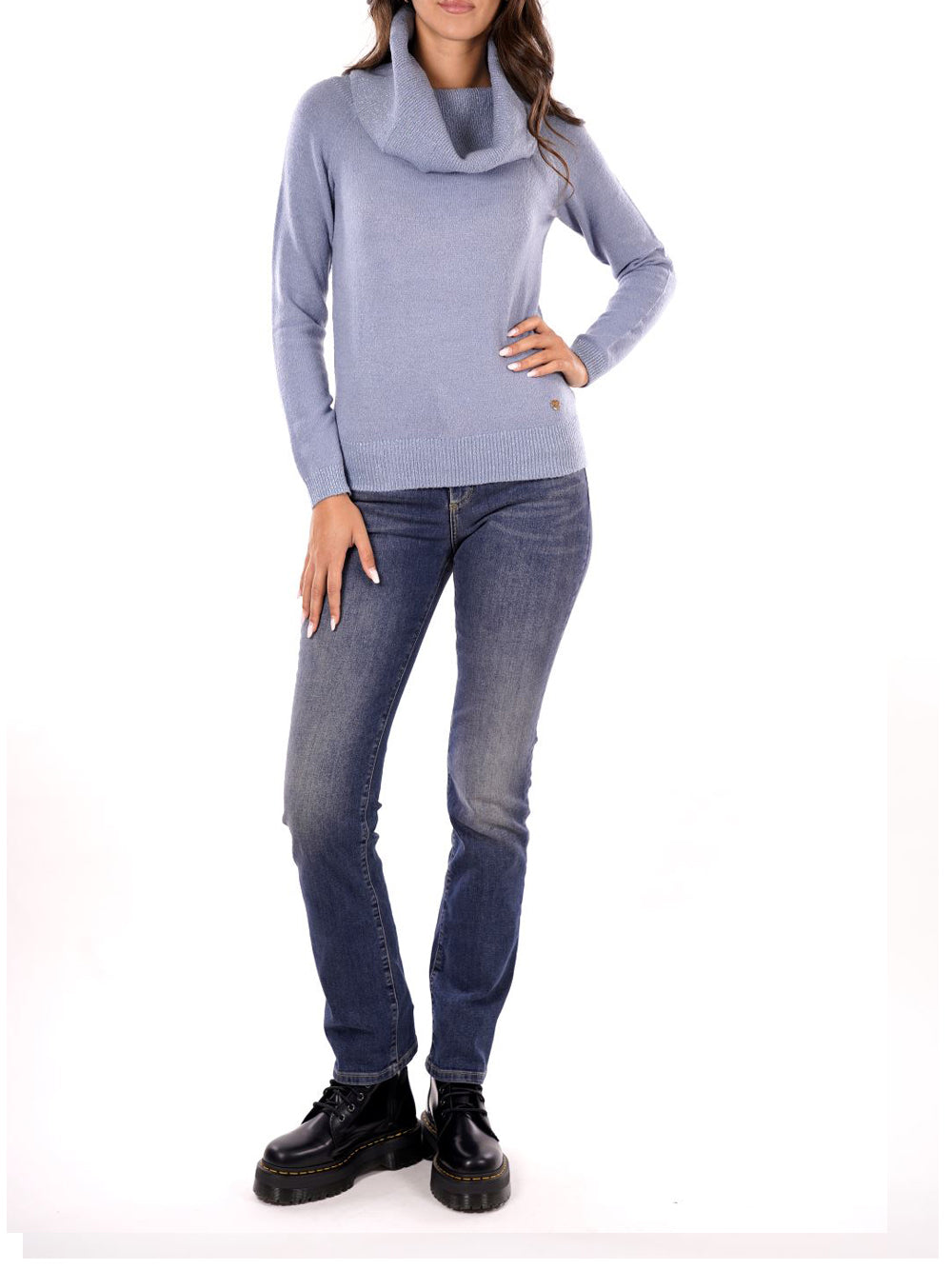 YES ZEE Maglione Donna - Blu modello M054BT00