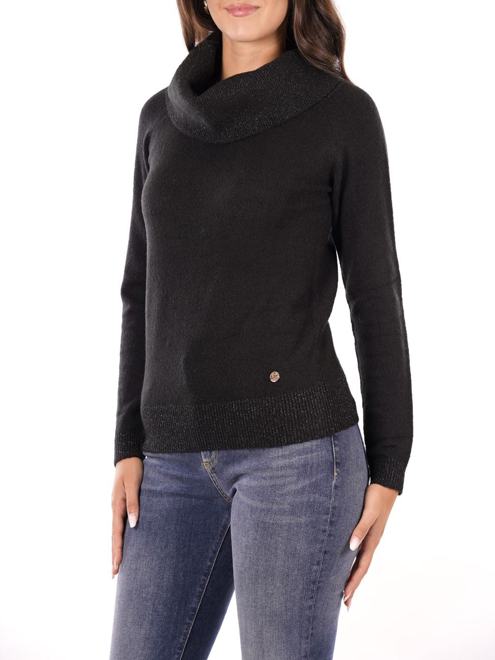 YES ZEE Maglione Donna - Nero modello M054BT00