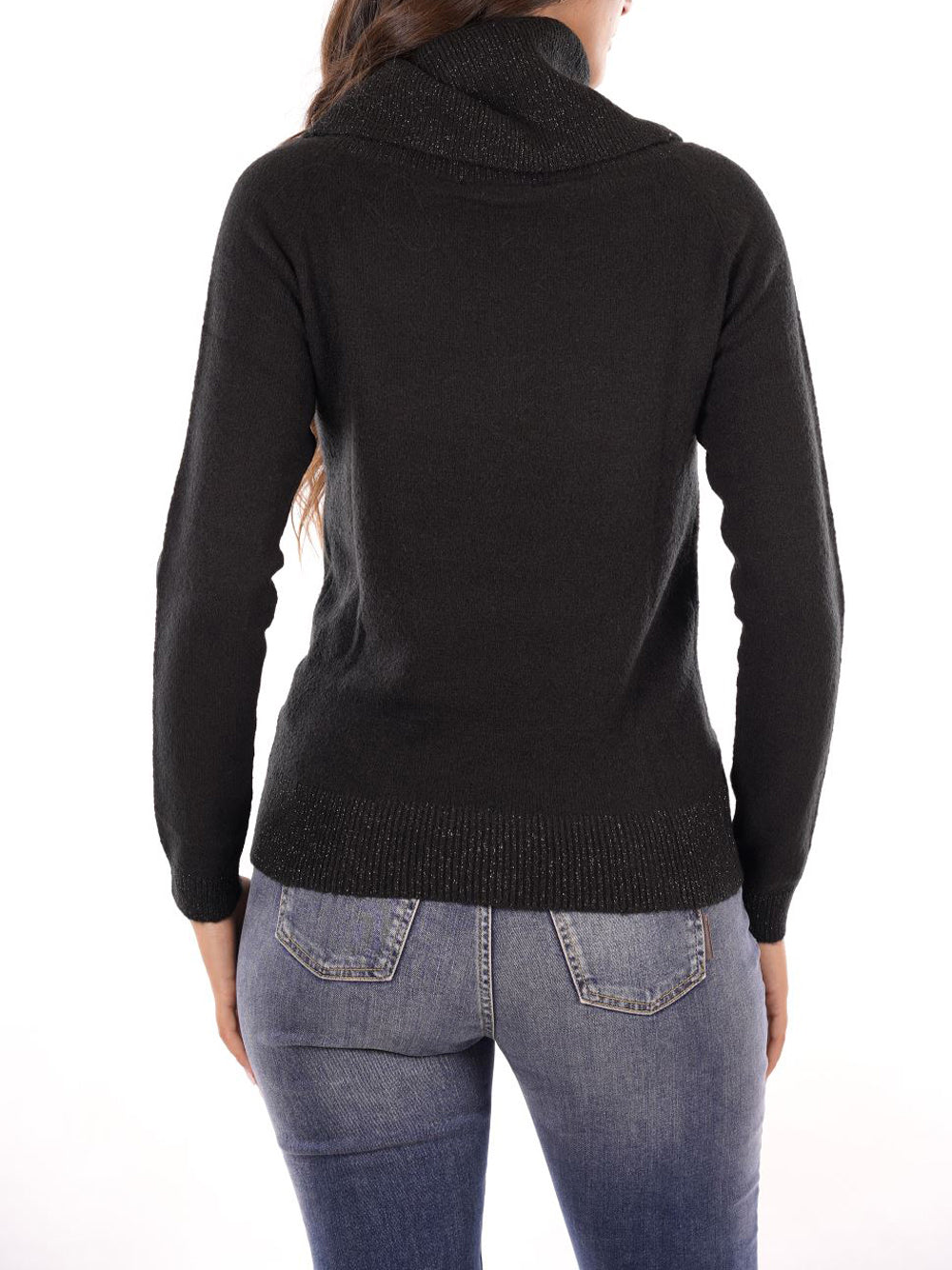 YES ZEE Maglione Donna - Nero modello M054BT00