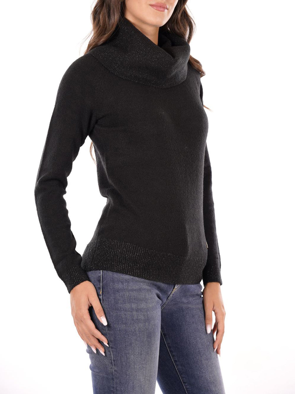 YES ZEE Maglione Donna - Nero modello M054BT00
