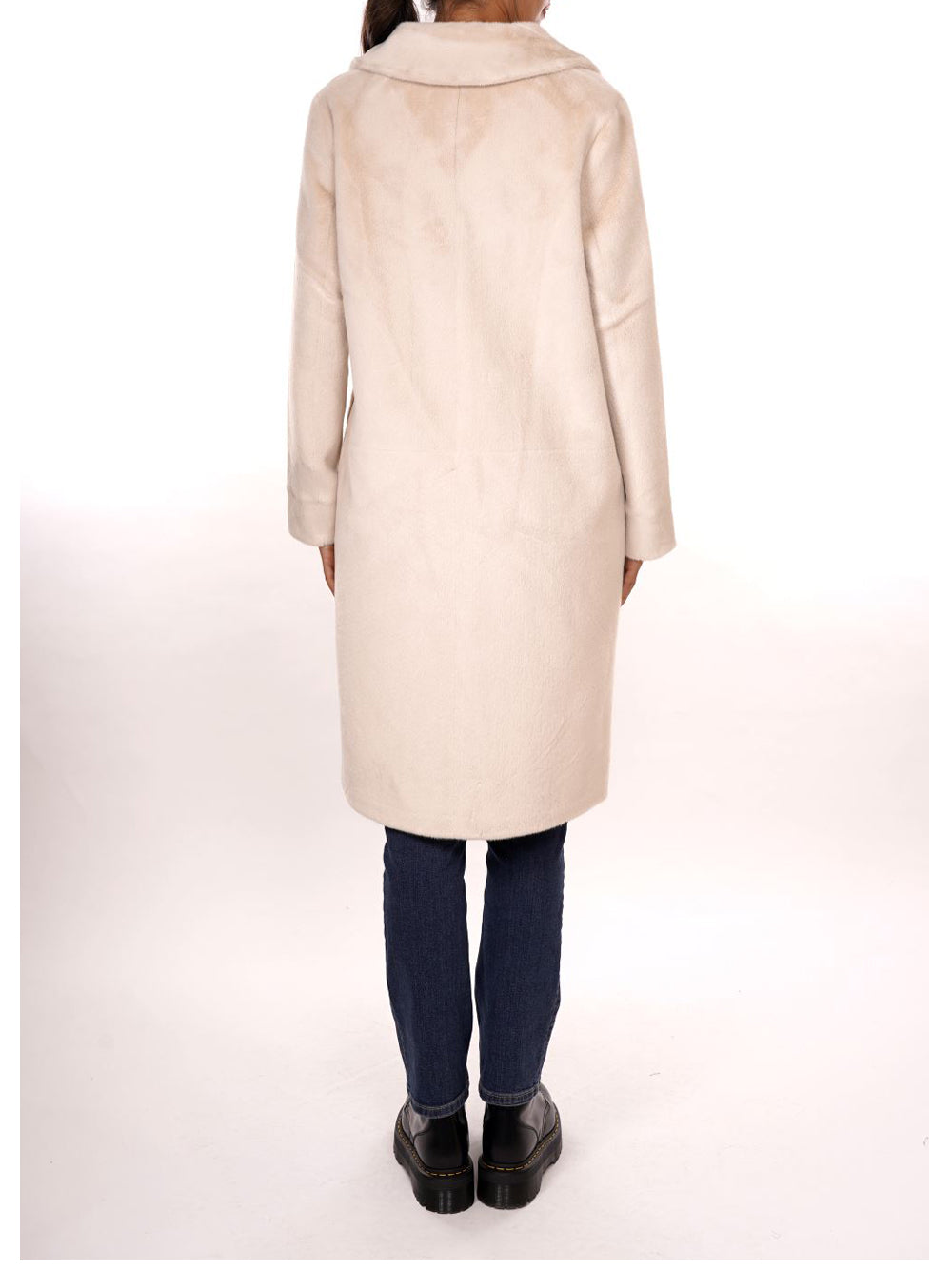YES ZEE Cappotto Donna - Beige modello O027KV00