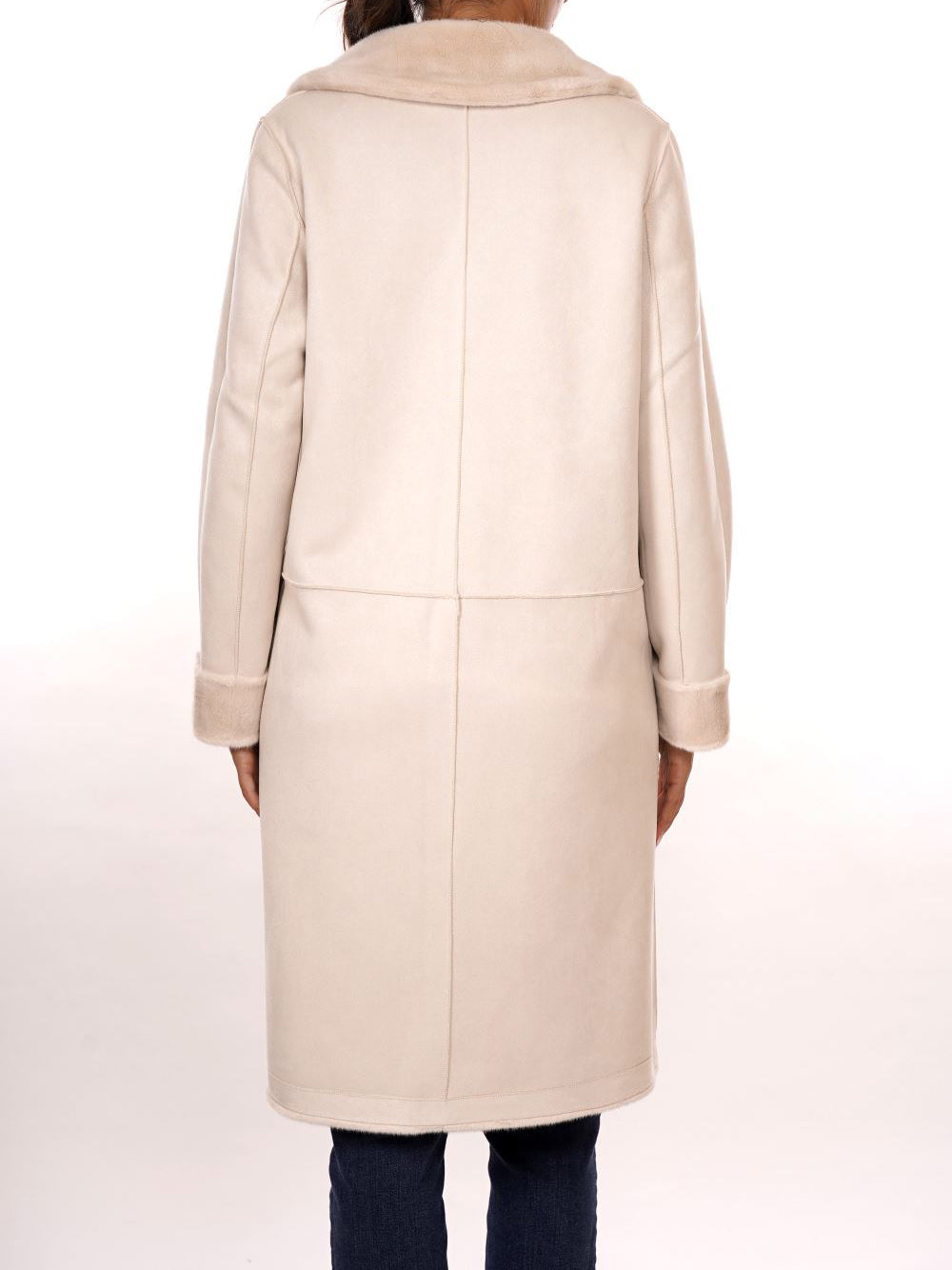 YES ZEE Cappotto Donna - Beige modello O027KV00