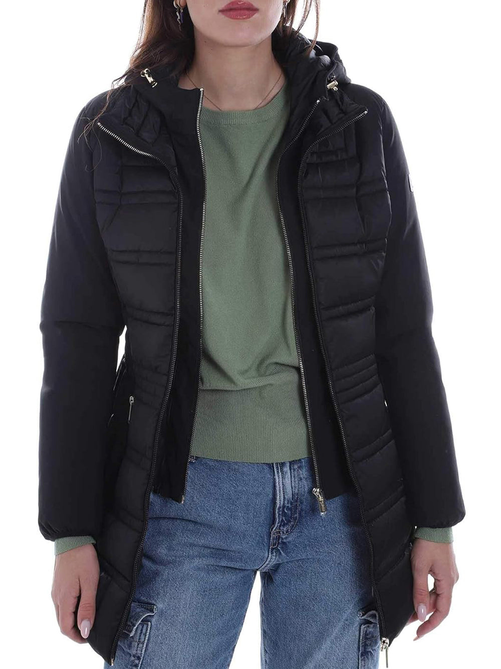 YES ZEE Giubbino Donna - Nero modello O045M800