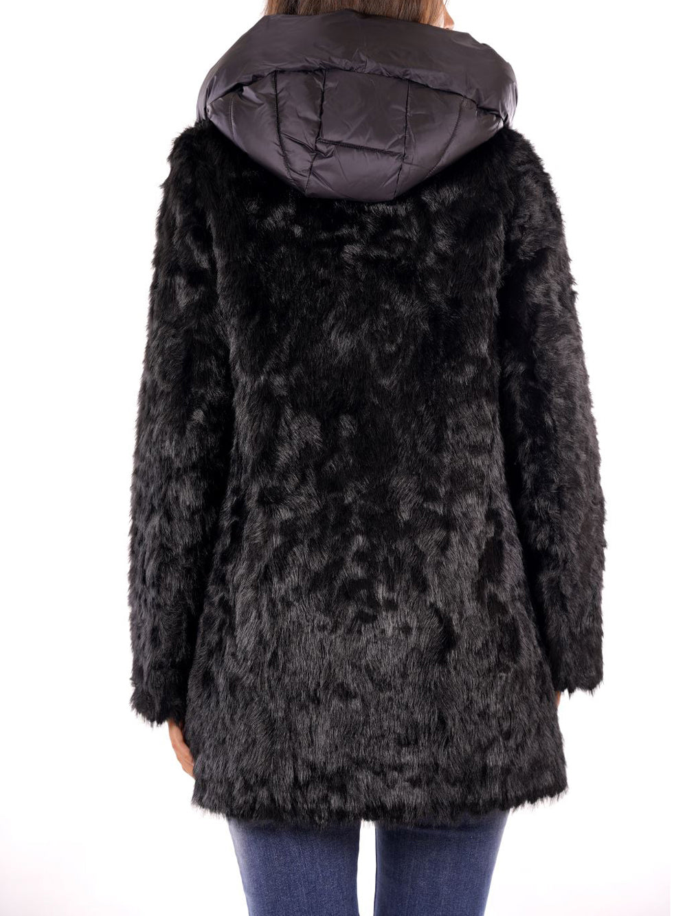 YES ZEE Cappotto Donna - Nero modello O060KL00