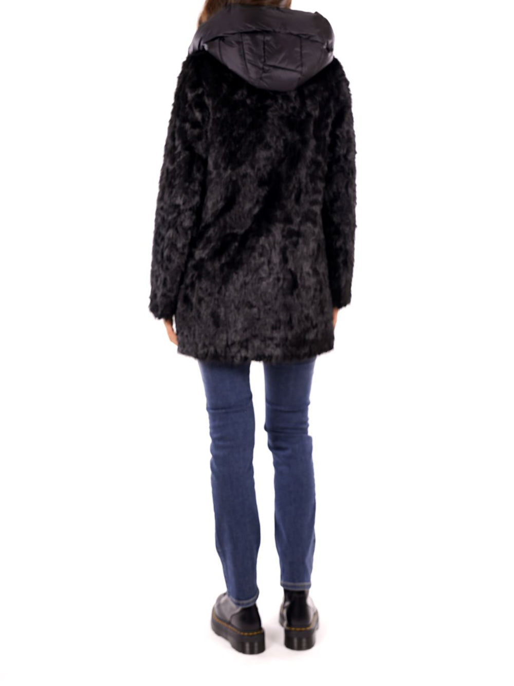 YES ZEE Cappotto Donna - Nero modello O060KL00