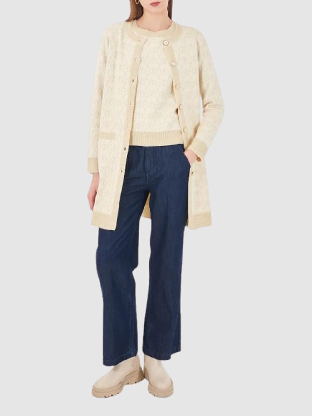 YES ZEE Pantalone Donna - Blu modello P351XF01