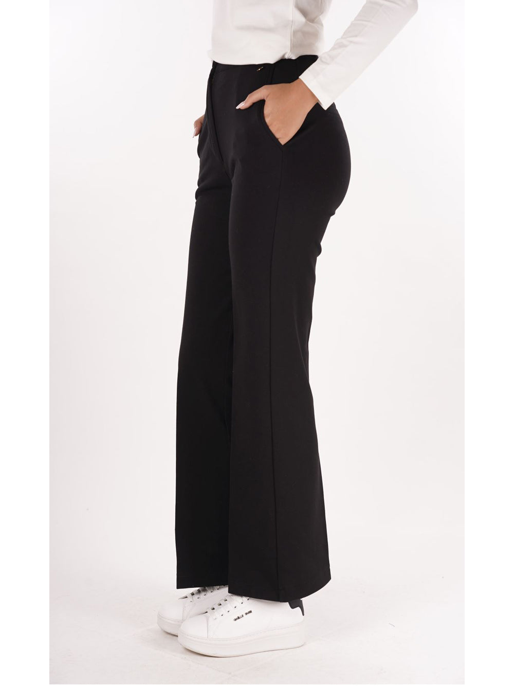 YES ZEE Pantalone Donna - Nero modello P368CE00
