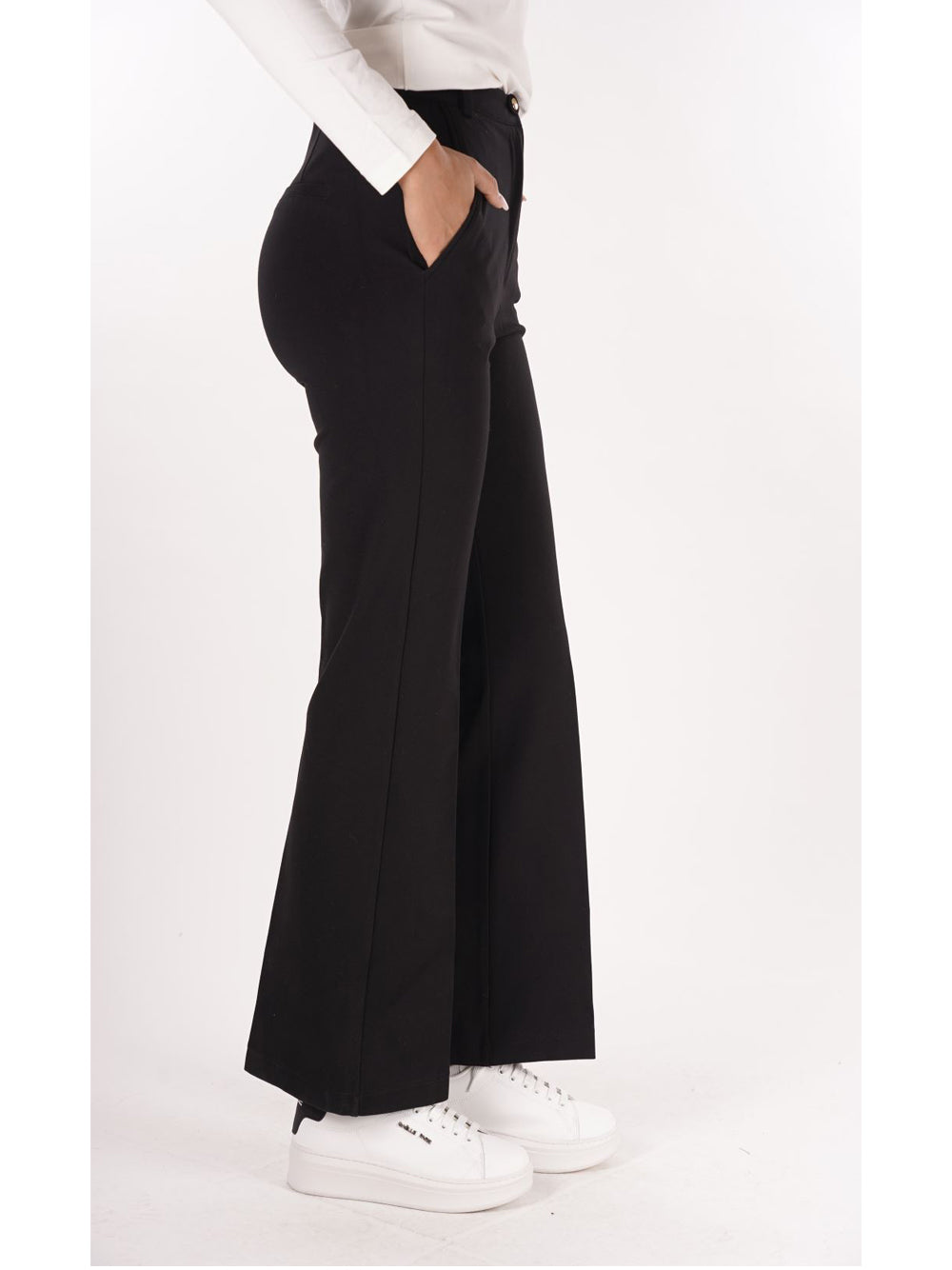 YES ZEE Pantalone Donna - Nero modello P368CE00