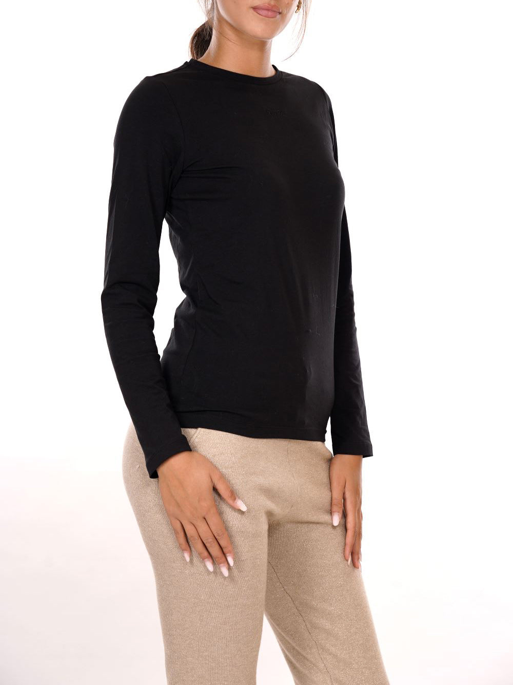 YES ZEE Maglia Donna - Nero modello T034S700