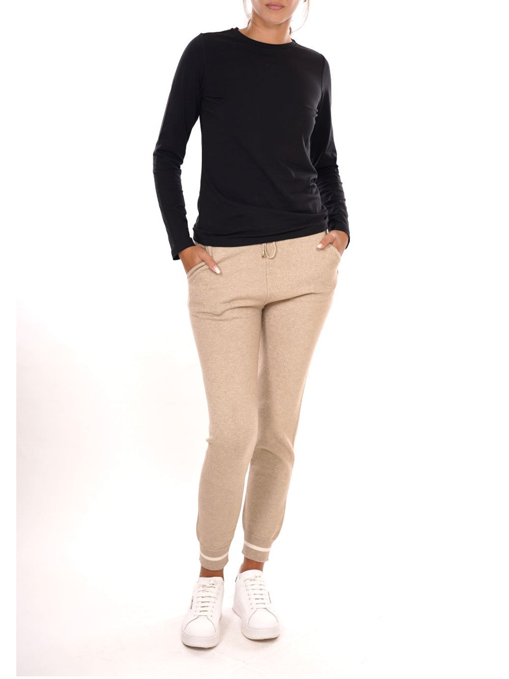 YES ZEE Maglia Donna - Nero modello T034S700