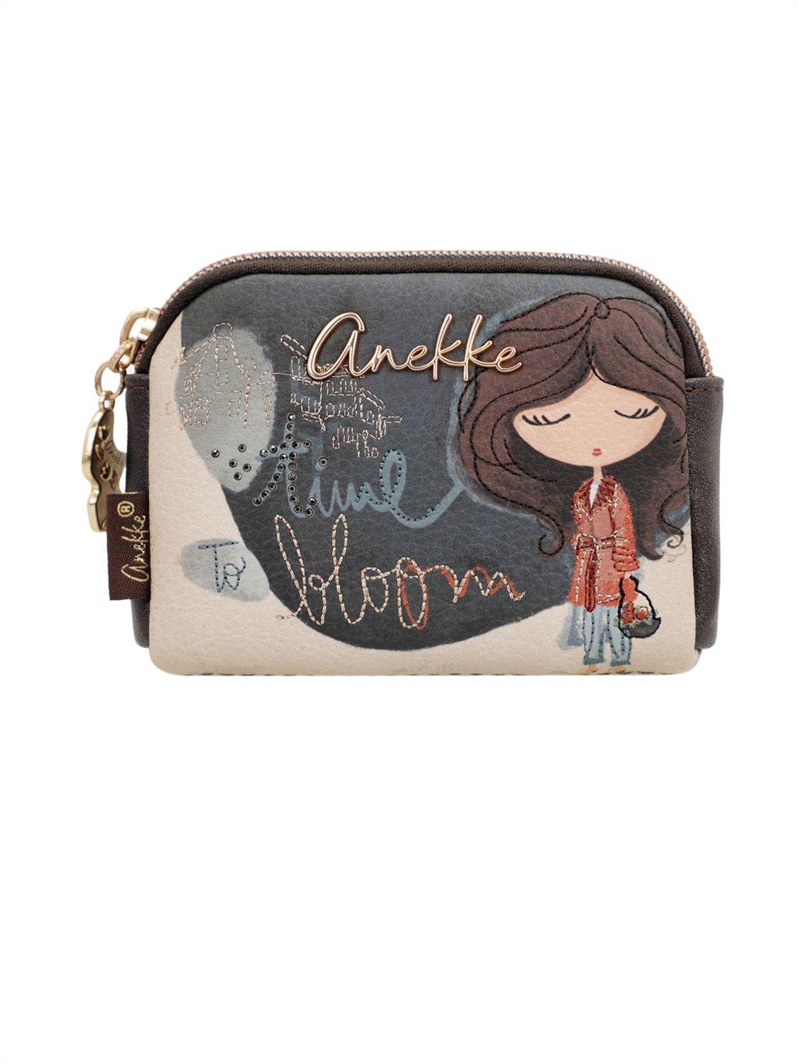 ANEKKE Portafoglio Donna - Marrone modello 43709