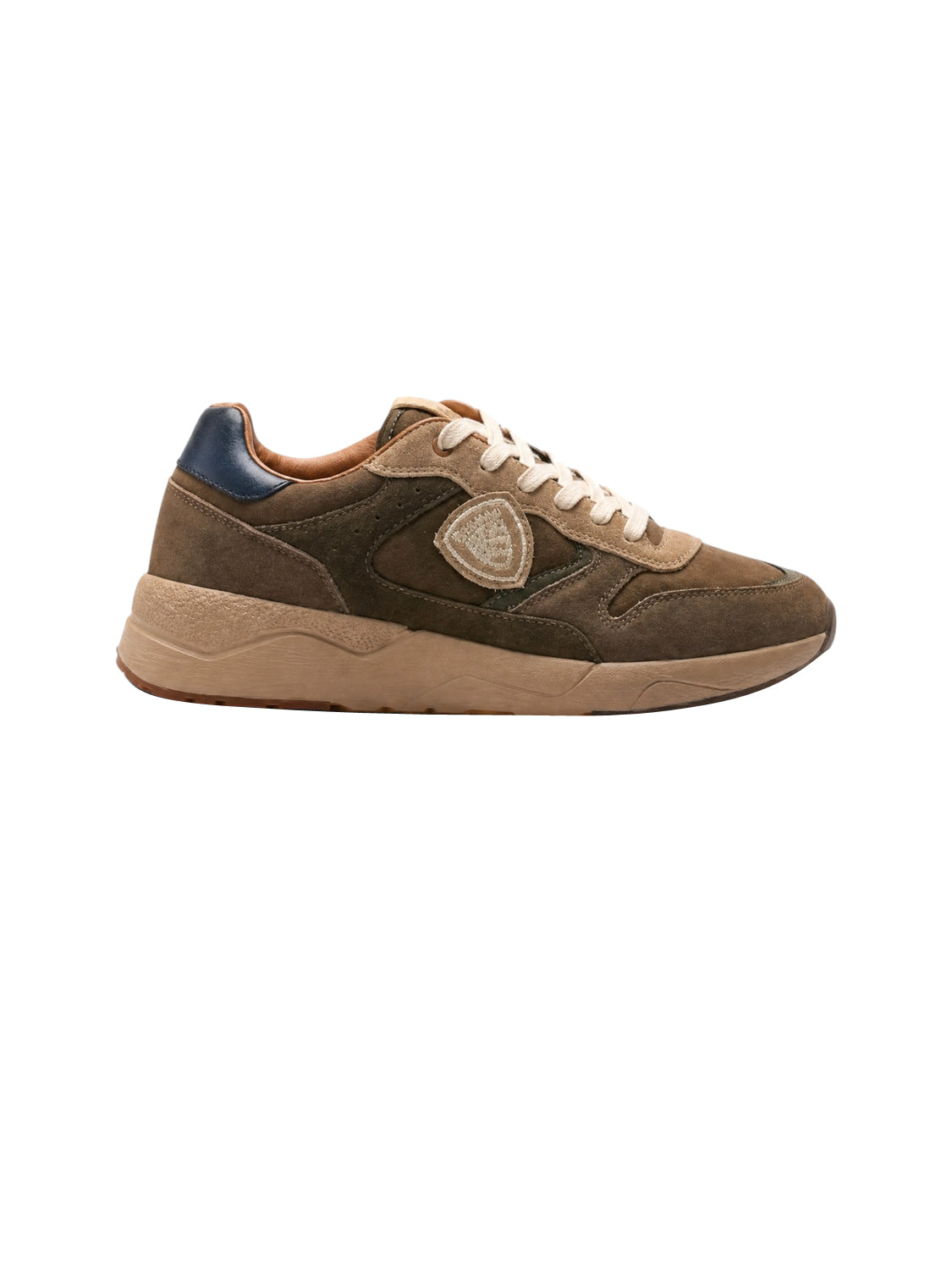 BLAUER Sneakers Uomo - Taupe-Verde modello F6OZARK01/NUS