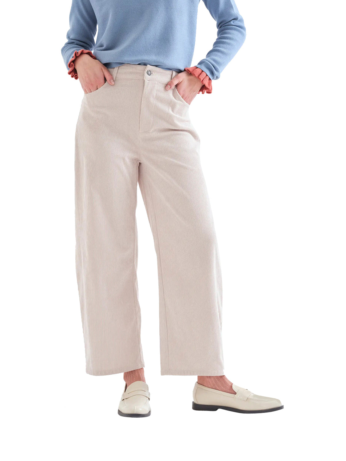 COMPAGNIA FANTASTICA Pantalone Donna - Bianco modello 63C/11033
