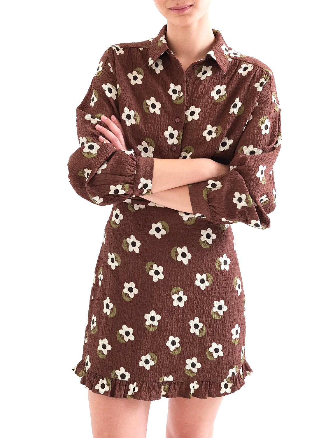 COMPAGNIA FANTASTICA Maglia Donna - Marrone modello 63C/41014